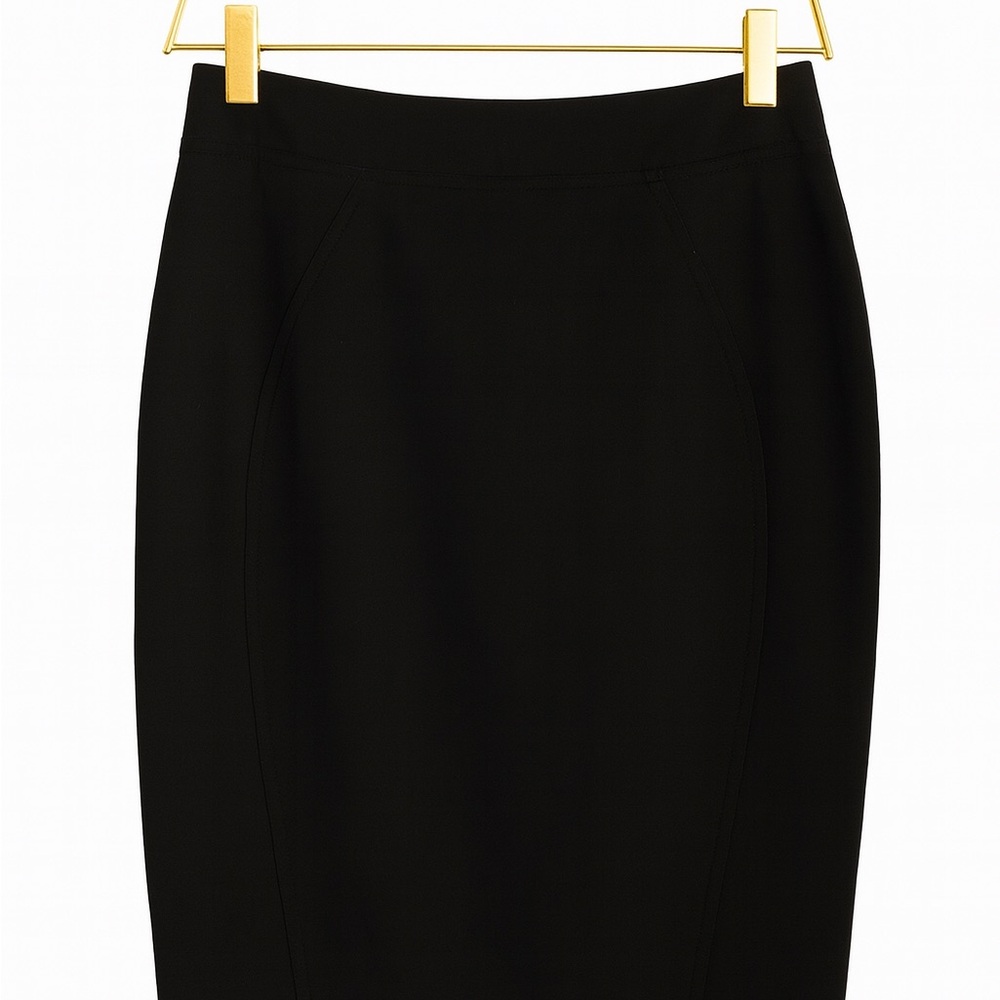 New Tahari Black Pencil Skirt